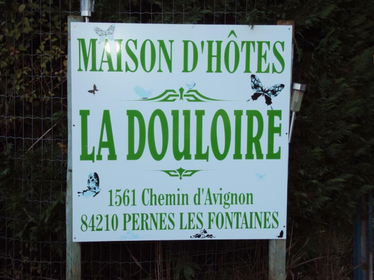 B&B La Douloire Pernes-les-Fontaines Eksteriør billede